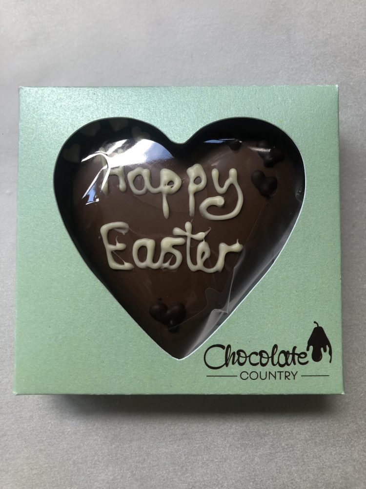Solid Chocolate Easter Hearts - Image 2