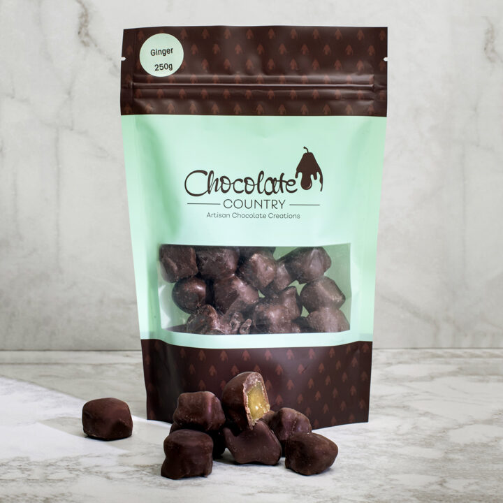 Dark Chocolate Coated Ginger
