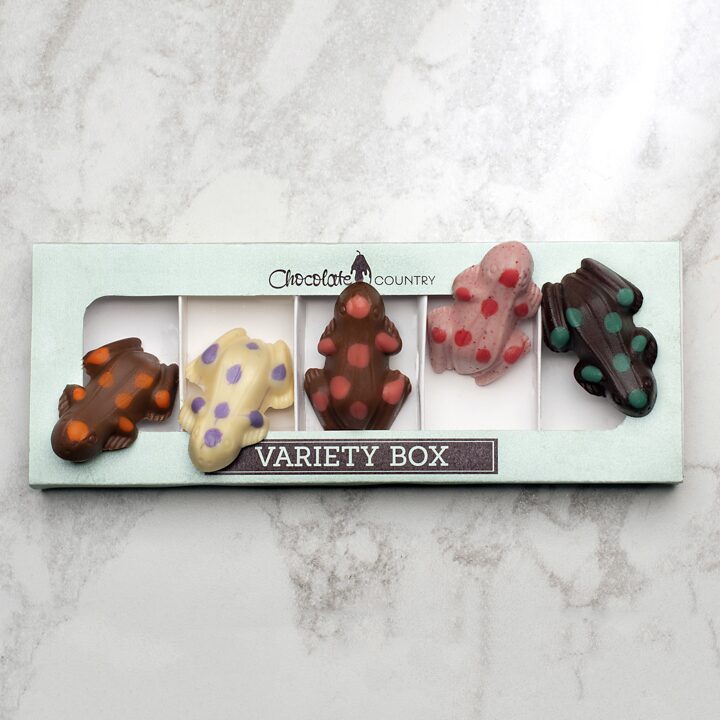 Chocolate Country Fruity frog selection Box