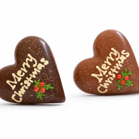 Merry Chirstmas chocolate heart unboxed 1