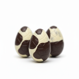 Milk & Dark Chocolate Swirl Easter Egg